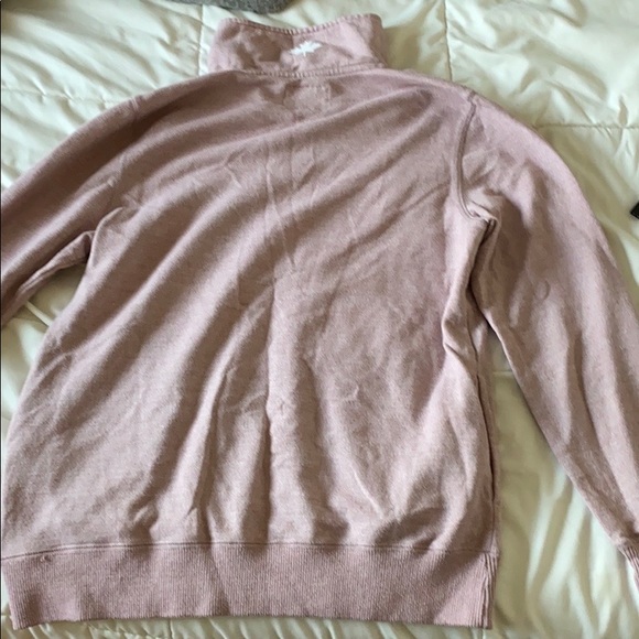 Roots pink quarter-zip sweater - Picture 3 of 5